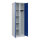 C+P Garderobenschrank Classic PLUS 600 x 1.850 x 500 mm (B x H x T) Stahl Farbe der Front: enzianblau Farbe des Korpus: lichtgrau
