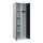 C+P Garderobenschrank Classic PLUS 600 x 1.850 x 500 mm (B x H x T) Stahl Farbe der Front: schwarzgrau Farbe des Korpus: lichtgrau