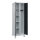 C+P Garderobenschrank Classic PLUS 600 x 1.950 x 500 mm (B x H x T) Stahl Farbe der Front: schwarzgrau Farbe des Korpus: lichtgrau