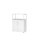 Hammerbacher Regalschrank FlexWall 800 x 1.100 x 417 mm (B x H x T) Flügeltür ohne Rollen Holz