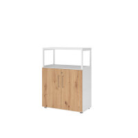 Hammerbacher Regalschrank FlexWall 800 x 1.100 x 417 mm...