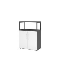 Hammerbacher Regalschrank FlexWall 800 x 1.100 x 417 mm...