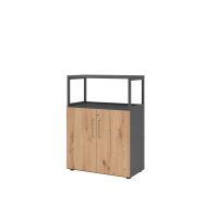 Hammerbacher Regalschrank FlexWall 800 x 1.100 x 417 mm...