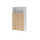 Hammerbacher Regalschrank FlexWall 800 x 1.532 x 417 mm (B x H x T) Flügeltür ohne Rollen Holz
