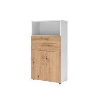 Hammerbacher Regalschrank FlexWall 800 x 1.452 x 417 mm...