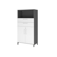 Hammerbacher Regalschrank FlexWall 800 x 1.532 x 417 mm...