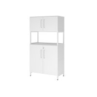 Hammerbacher Regalschrank FlexWall 800 x 1.532 x 417 mm...