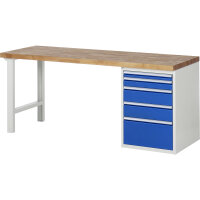 RAU Werkbank 7000 2.000 x 890 x 700 mm (B x H x T)...