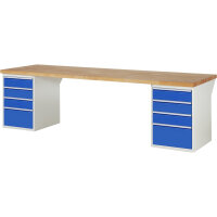 RAU Werkbank 7000 3.000 x 890 x 900 mm (B x H x T)...