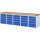 RAU Werkbank 7000 3.000 x 890 x 700 mm (B x H x T) enzianblau lichtgrau