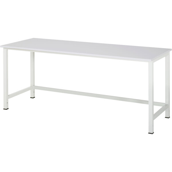 RAU Arbeitstisch 900 2.000 x 825 x 800 mm (B x H x T) lichtgrau