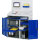RAU PC-Arbeitsplatz Modell 61 1.100 x 1.770 x 520 mm (B x H x T) abschließbar Stahl, pulverbeschichtet
