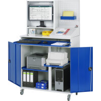 RAU PC-Arbeitsplatz Modell 67 1.100 x 1.895 x 520 mm (B x...
