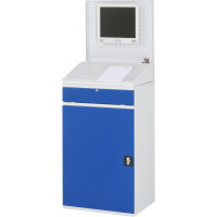 RAU PC-Arbeitsplatz Modell 61 650 x 1.770 x 520 mm (B x H...