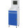 RAU PC-Arbeitsplatz Modell 61 650 x 1.895 x 520 mm (B x H x T) abschließbar Stahl, pulverbeschichtet