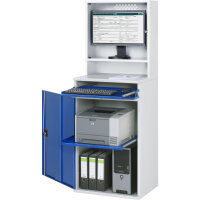 RAU PC-Arbeitsplatz Modell 65 650 x 1.770 x 520 mm (B x H...