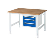 RAU Arbeitstisch Tom 1.250 x 910-1.230 x 1.000 mm (B x H...