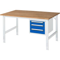 RAU Arbeitstisch Tom 1.500 x 760-1.080 x 1.000 mm (B x H...
