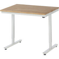 RAU Arbeitstisch Adlatus 150 1.000 x 720-1.120 x 800 mm...