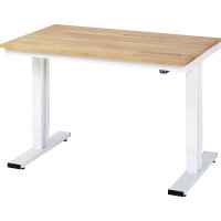 RAU Arbeitstisch Adlatus 300 1.250 x 720-1.120 x 800 mm...