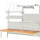 RAU Werkzeugwand 06 2.000 x 1.130 x 350 mm (B x H x T) Stahl, pulverbeschichtet lichtgrau