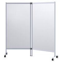 Paperflow Trennwand Mobil 171,5 x 180 x 39 cm (B x H x T)...