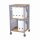 rocada Ablagewagen 450 x 860 x 450 mm (B x H x T) Stahl/Holzfaser, melaminbeschichtet buche