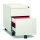 Rollcontainer BASE L 390 x 550 x 590 mm (B x H x T) 1 Schublade Stahl, pulverbeschichtet weiß