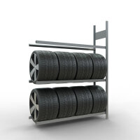 SCHULTE Anbau Reifenregal 150 x 200 x 40 cm (B x H x T)...