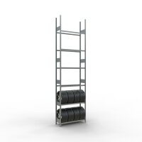 SCHULTE Reifenregal 120 x 450 x 40 cm (B x H x T) 900kg...