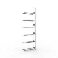 SCHULTE Anbau Reifenregal 130 x 450 x 40 cm (B x H x T)...