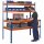 SCHULTE Arbeitstisch Z1 2.450 x 1.981 x 773/316 mm (B x H x T)