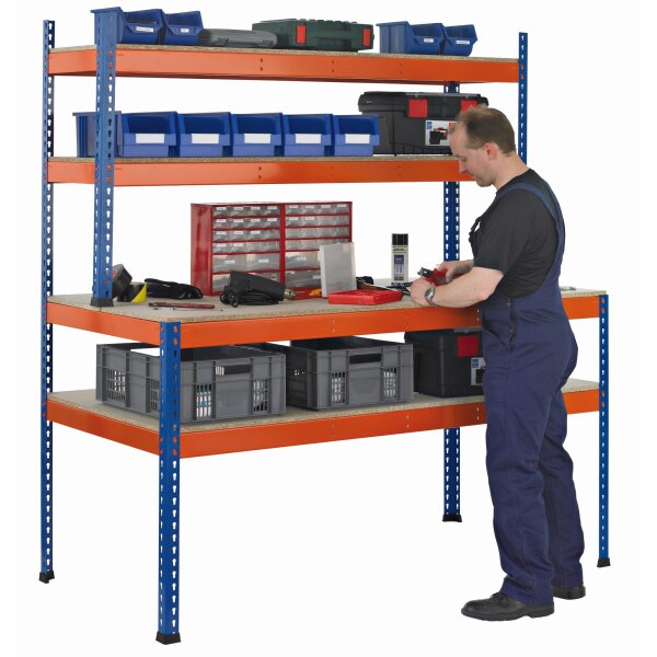 SCHULTE Arbeitstisch Z1 1.536 x 1.981 x 773/316 mm (B x H x T)
