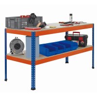SCHULTE Arbeitstisch Z1 2.450 x 990 x 1.230 mm (B x H x T)