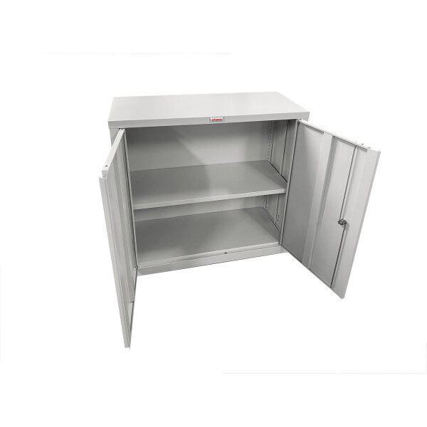 Phoenix Flügeltürenschrank SCF 915 x 830 x 370 mm (B x H x T) 1 Fachboden Stahl Farbe: grau