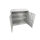Phoenix Flügeltürenschrank SCF 915 x 830 x 370 mm (B x H x T) 1 Fachboden Stahl Farbe: grau