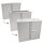 Phoenix Flügeltürenschrank SCF 915 x 830 x 370 mm (B x H x T) 1 Fachboden Stahl Farbe: grau