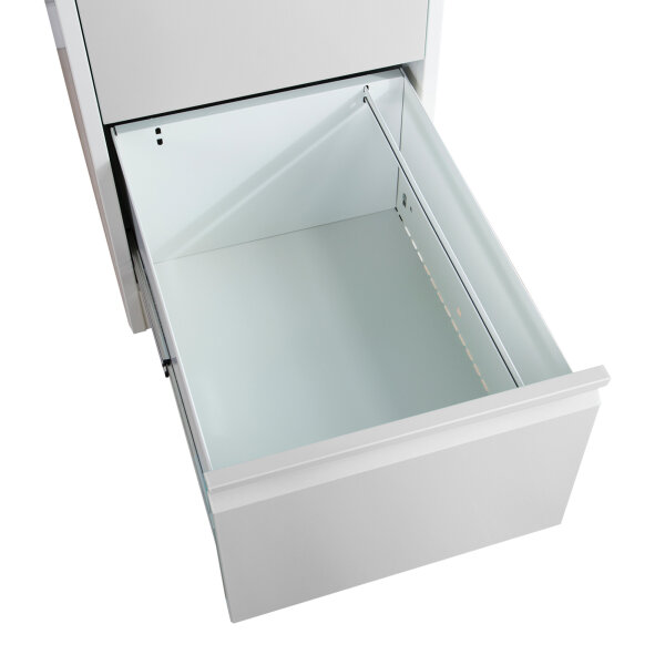 Phoenix Hängeregistraturschrank FC 450 x 1.025 x 620 mm (B x H x T) Stahl Farbe der Front: grau Farbe des Korpus: grau
