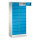 C+P Schließfachschrank Evolo48 Notebooks, Tablets, Smartphones 2 x 10 Fächer Stahl, lackiert Farbe der Front: lichtblau