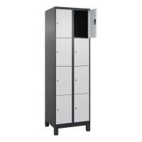 C+P Schließfachschrank Evolo PLUS 8 Fächer...