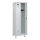 C+P Kleiderspind Evolo PLUS 600 x 1.950 x 500 mm (B x H x T) 2 Abteile Stahl Farbe der Front: lichtgrau Farbe des Korpus: lichtgrau