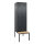 C+P Kleiderspind Evolo PLUS 600 x 2.120 x 815 mm (B x H x T) 2 Abteile Stahl/Buche-Hartholz Farbe der Front: schwarzgrau Farbe des Korpus: schwarzgrau