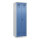 C+P Kleiderspind Evolo PLUS 600 x 1.850 x 500 mm (B x H x T) 2 Abteile Stahl Farbe der Front: fernblau Farbe des Korpus: lichtgrau