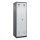 C+P Kleiderspind Evolo PLUS 600 x 1.850 x 500 mm (B x H x T) 2 Abteile Stahl Farbe der Front: lichtgrau Farbe des Korpus: anthrazitgrau