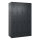 C+P Kleiderspind Evolo PLUS 1.200 x 1.850 x 500 mm (B x H x T) 4 Abteile Stahl Farbe der Front: schwarzgrau Farbe des Korpus: schwarzgrau