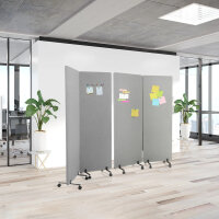 hjh OFFICE Stellwand FLEXMIUT 60 x 177 x 35 cm (B x H x...