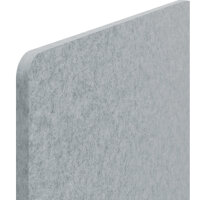 Leitz Tischtrennwand 80 x 70 cm (B x H) 1,2cm 1,66kg PET, 75 % recycelt grau