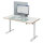 Leitz Tischtrennwand 80 x 70 cm (B x H) 1,2cm 1,66kg PET, 75 % recycelt grau