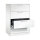 C+P Hängeregistraturschrank Asisto 800 x 1.310 x 600 mm (B x H x T) Stahl, lackiert Farbe der Front: verkehrsweiß Farbe des Korpus: verkehrsweiß
