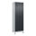 C+P Putzmittelschrank Classic PLUS 600 x 1.950 x 500 mm (B x H x T) Stahl Farbe der Front: schwarzgrau Farbe des Korpus: lichtgrau